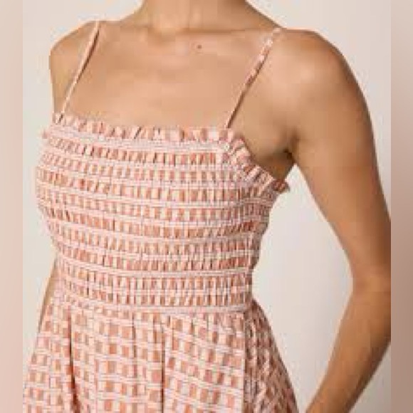 NEW CLEOBELLA magnolia ankle dress in bellini plaid - Picture 5 of 7